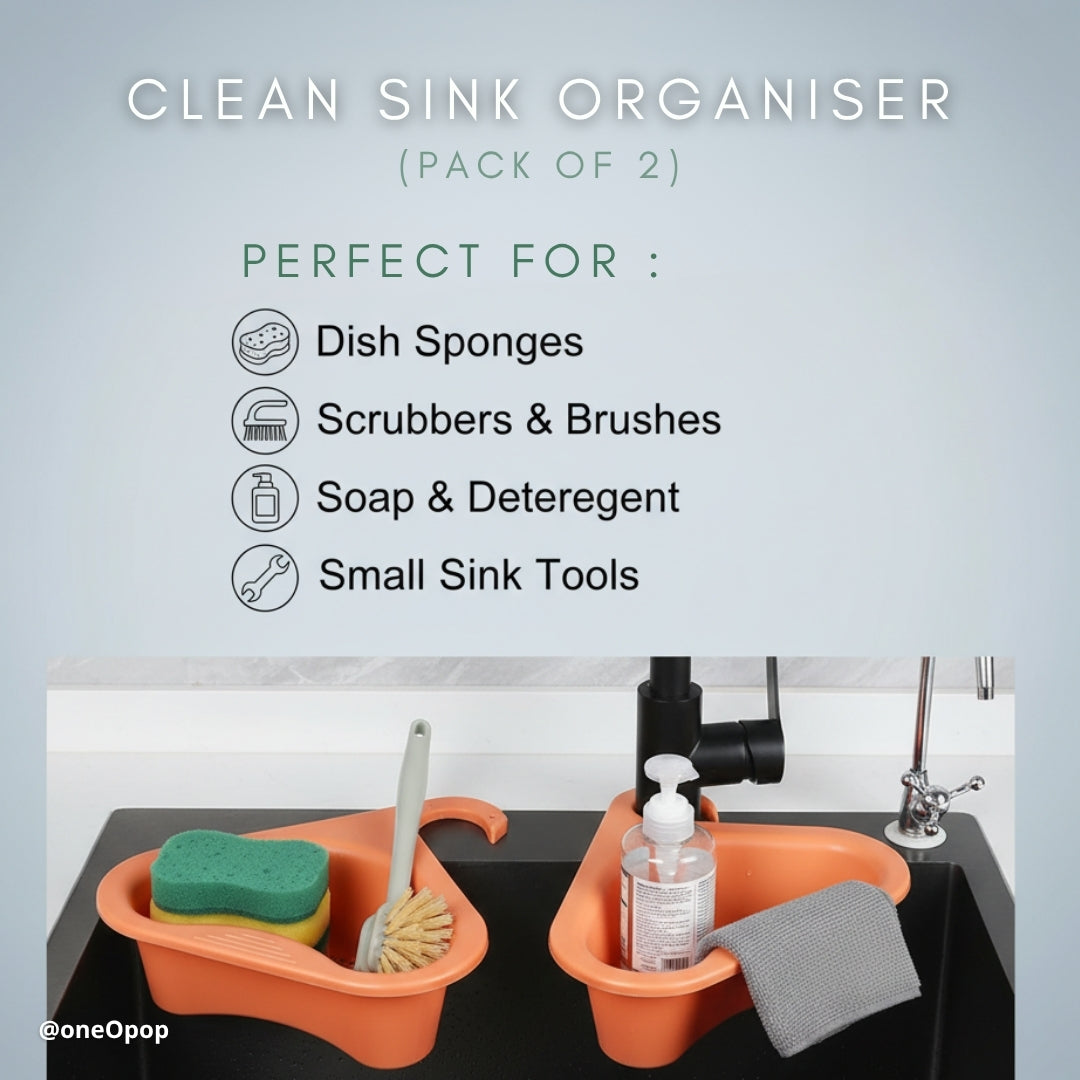 Clean Sink Organiser (Pack of 2)