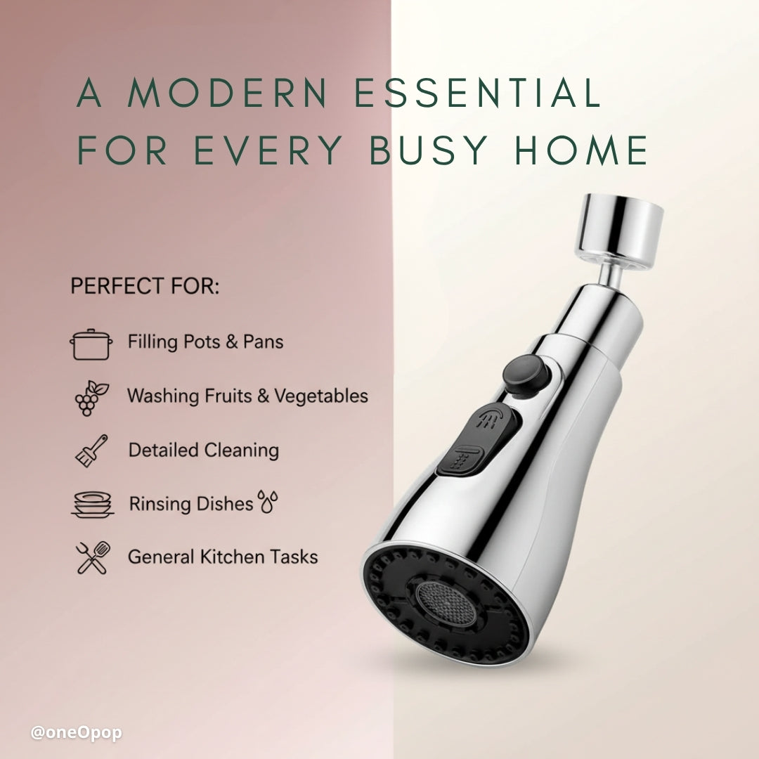 AquaShift 3-Mode Kitchen Tap