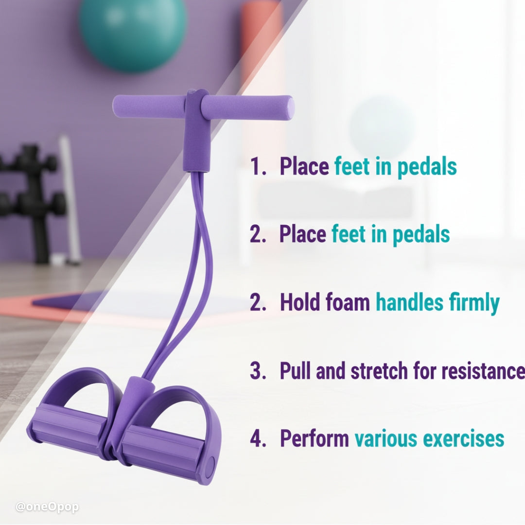 FlexPedal Yoga Tone Band