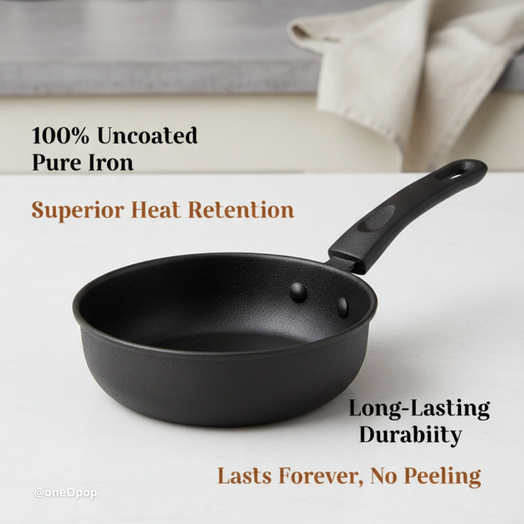 HeatMaster Iron Skillet