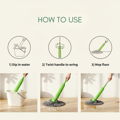 SpinSmart Self-Twist Mop