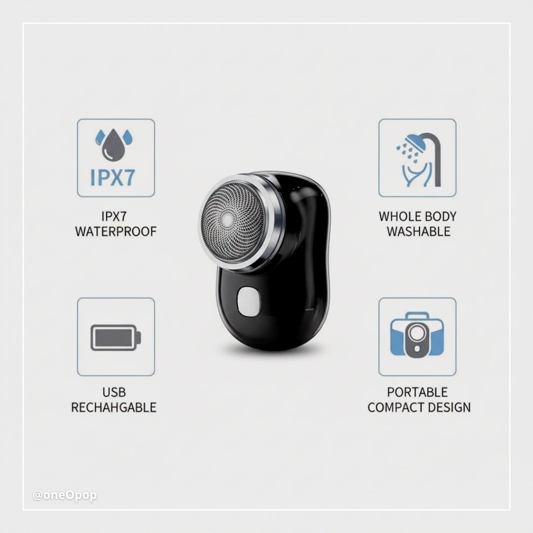 RazePro Mini | Ultra-Smooth On-The-Go Grooming