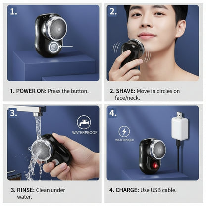 RazePro Mini | Ultra-Smooth On-The-Go Grooming