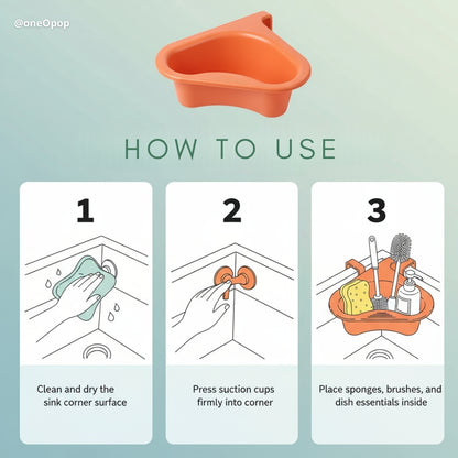 Clean Sink Organiser (Pack of 2)