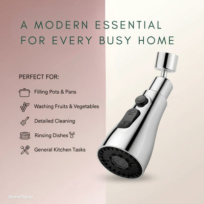 AquaShift 3-Mode Kitchen Tap