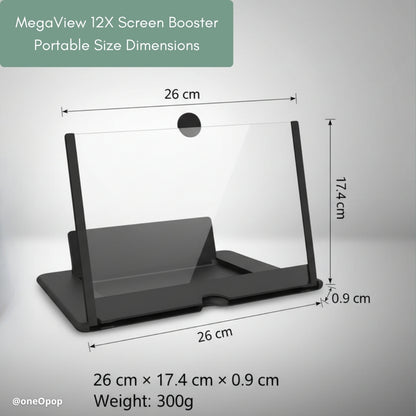 MegaView 12X Screen Booster